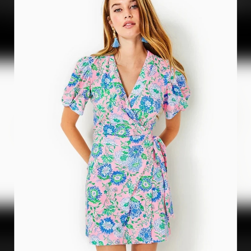 Lilly Pulitzer Sailynn Romper Conch Shell Pink Rumor Has It